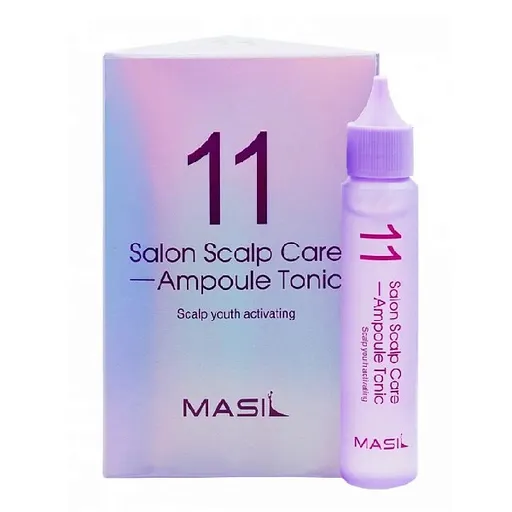Masil Zklidňující tonikum na vlasovou pokožku 11 (Salon Scalp Care Ampoule Tonic) 4 x 30 ml