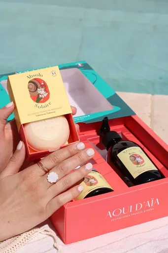 Sada kosmetiky Aqui d'Aia Gift set Tuberose 3-pack