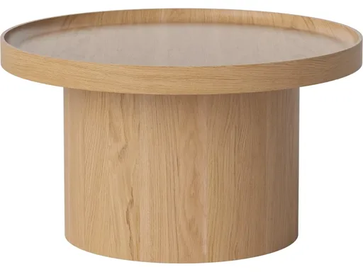 Konferenční stolek Plateau Ø61 cm, střední, více variant - Bolia Varianta: lakovaný dub