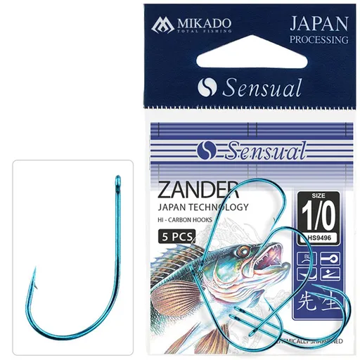 Mikado Háčky Sensual Zander 5ks - 1,Mikado Háčky Sensual Zander 5ks - 1