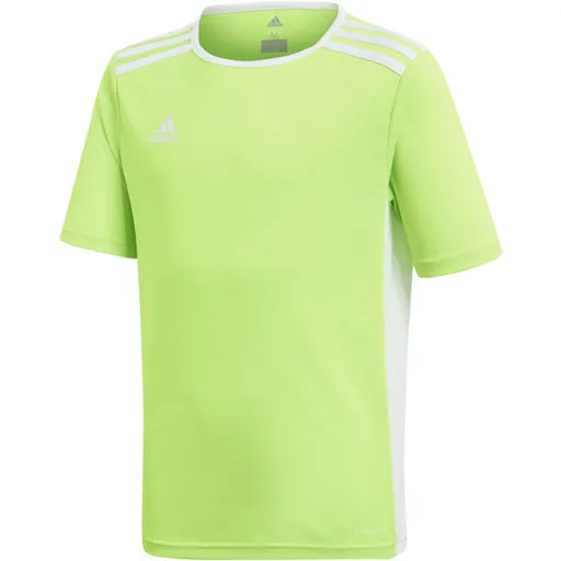 adidas ENTRADA 18 JERSEY Chlapecký fotbalový dres, světle zelená, velikost