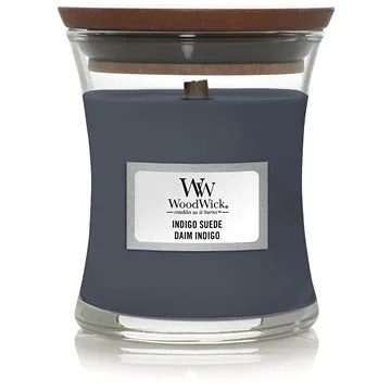 WOODWICK Indigo Suede 85 g (5038581121437)