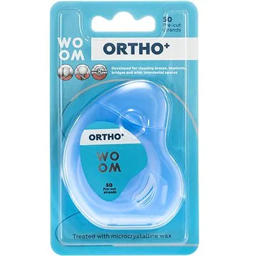 WOOM Ortho+ zubní nit, 50 ks (4751033921072)