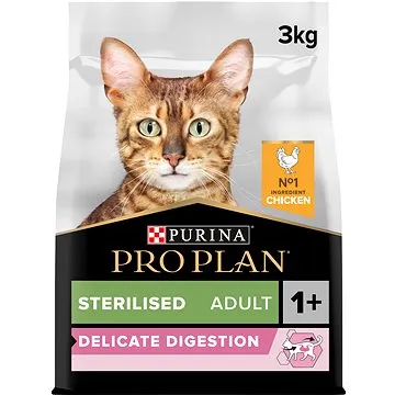 Pro Plan Cat Sterilised delicate digestion s kuřetem 3 kg (7613036520027)
