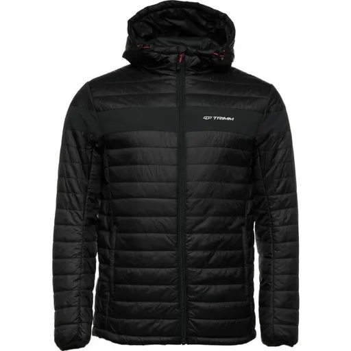 TRIMM CREDIT Pánská prošívaná bunda, černá, velikost XXXL