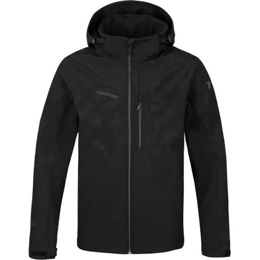 Hannah REGAN Pánská softshellová bunda, černá, velikost