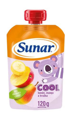 Sunar Cool ovoce Hruška, mango, banán kapsička 120 g