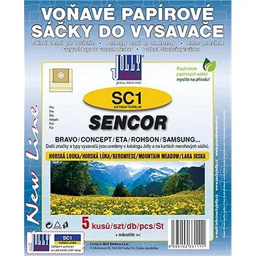 Sáčky do vysavače SC1 - vůně Horská louka (3111S)