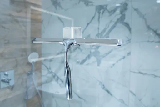 OLSEN SPA Stěrka na skleněné sprchové kouty kov, chrom KD02091768