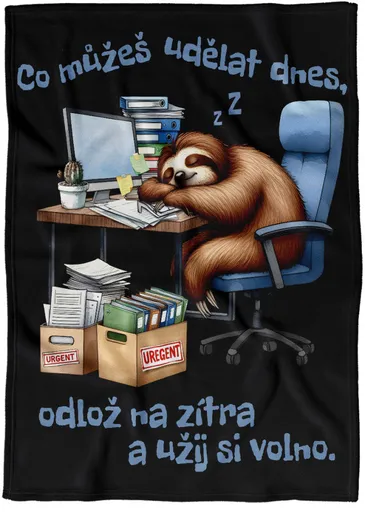 Deka Odlož na zítra (Podšití beránkem: NE)