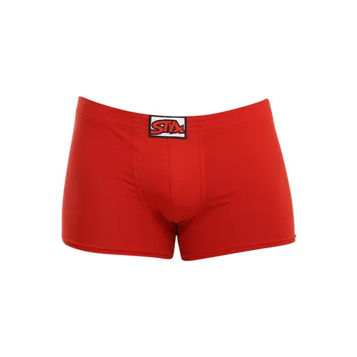 Styx Pánské boxerky klasická guma červené (Q1064) S