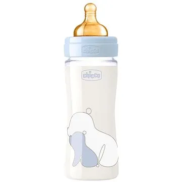 Chicco Original Touch latex, 240 ml - kluk, skleněná (8058664121854)