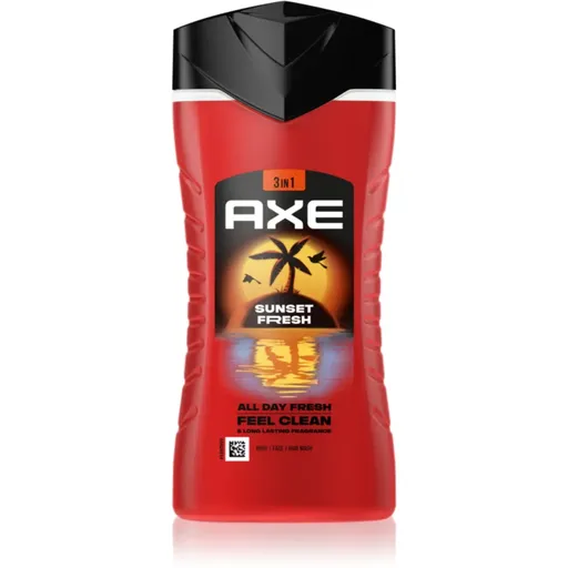 Axe Sunset Fresh sprchový gel na obličej, tělo a vlasy 250 ml