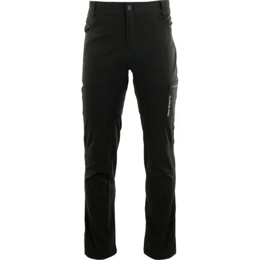 ALPINE PRO BUNEF Pánské outdoorové kalhoty, černá, velikost