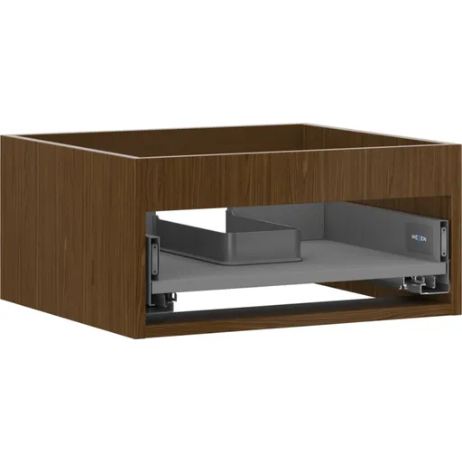 MEXEN Box-A skříňka pro umyvadlo 50, 1 šuplík, ořech 91AX0-0500-235-1-86