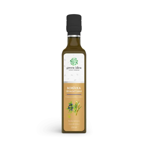 Borůvka sirup třtinový 250 ml - Green idea