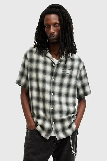 Bavlněná košile AllSaints UNDRGRND