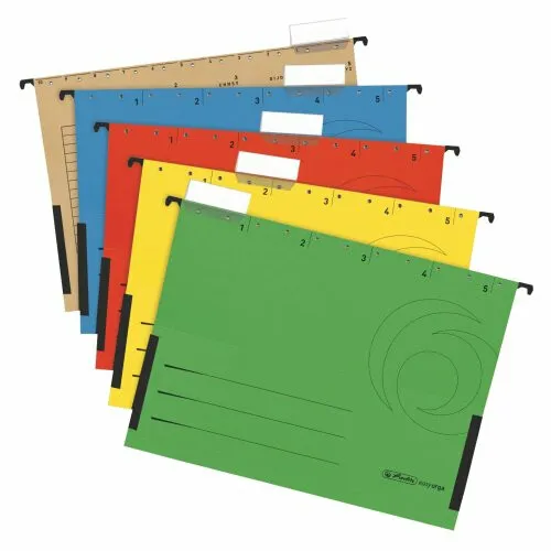 Herlitz - Desky závěsné A4/5 ks