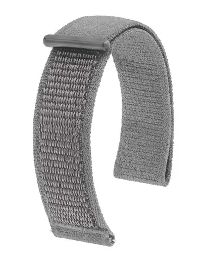 Řemínek Hirsch Vocem - šedý - 20 mm