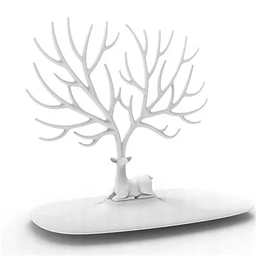 Verk 01778 Strom na šperky plastový bílý (40140)