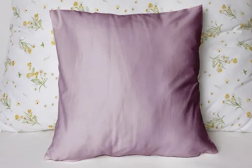 Polášek Jednobarevný povlak na polštář Jersey - Šeříková | 40 x 40 cm