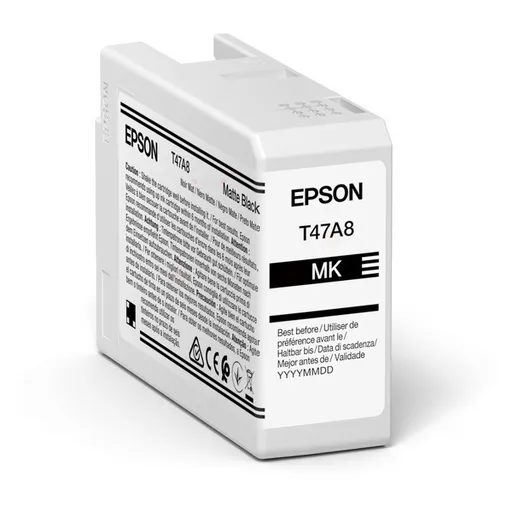 Epson C13T47A80N matně černá (matte black) originální cartridge