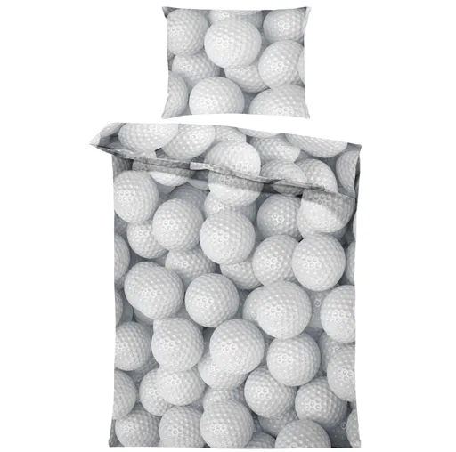 Povlečení Golfové míčky (Rozměr : 1x140/220 + 1x90/70)