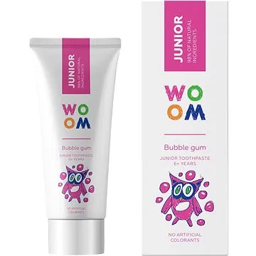 WOOM Junior Bubble Gum, dětská od 6 let, 50 ml (4751033920112)