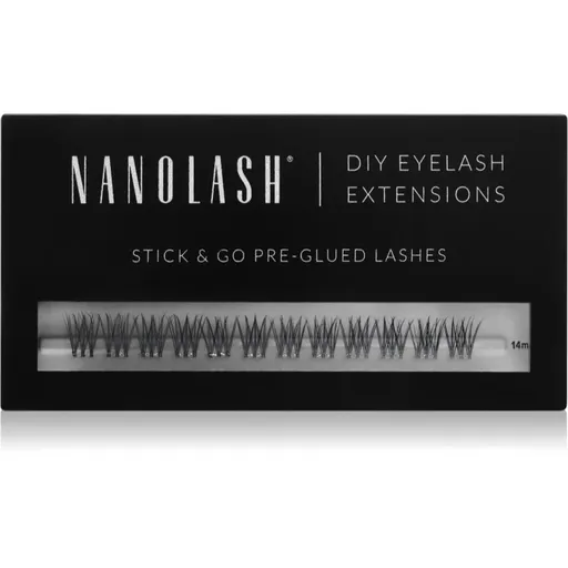Nanolash DIY Eyelash Extensions sada na domácí prodloužení řas Innocent 36 ks