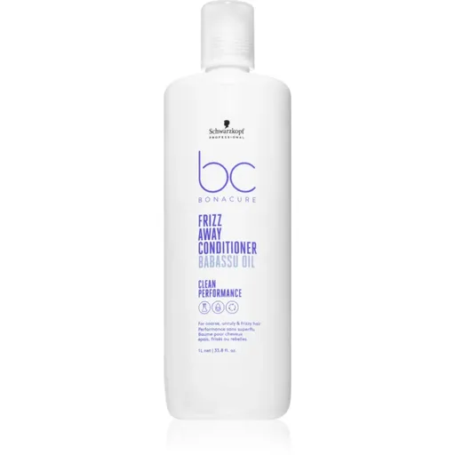 Schwarzkopf Professional BC Bonacure Frizz Away Conditioner kondicionér pro nepoddajné a krepatějící se vlasy 1000 ml