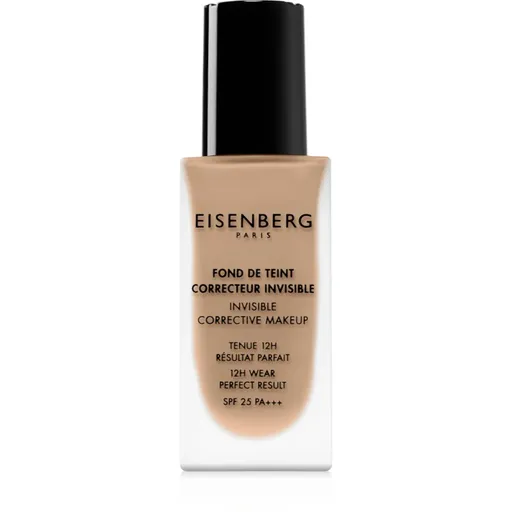 Eisenberg Le Maquillage Fond De Teint Correcteur Invisible make-up pro přirozený vzhled SPF 25 odstín 04 Natural Hâlé / Natural Tan 30 ml