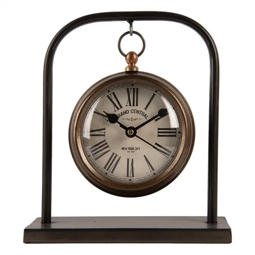 Béžový antik terakotový obal na květináč s olivami Olives - Ø 18*27 cm Clayre & Eef