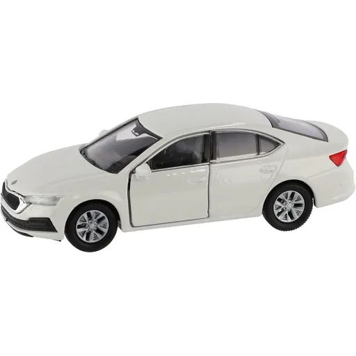 Dromader Auto Welly Škoda Octavia 11cm 1:34 bílá
