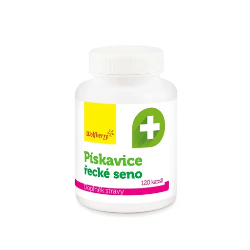 Wolfberry Pískavice řecké seno 120 kapslí