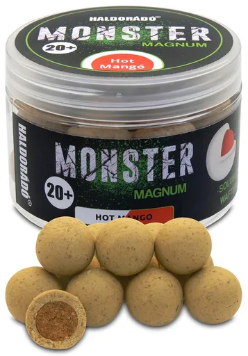 Haldorádó Boilies Monster Magnum 20mm 80g - Hot Mango,Haldorádó Boilies Monster Magnum 20mm 80g - Hot Mango