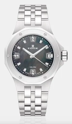 EDOX Delfin The Original Diver Date Lady 53100-3M-NANND