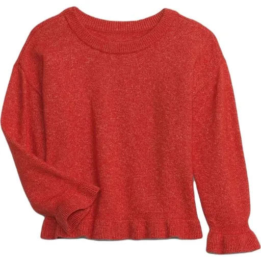 GAP BABY Dětský svetr, červená, velikost 4Y