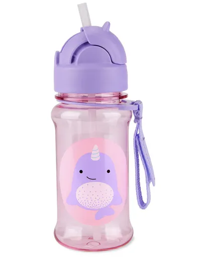 SKIP HOP Zoo tritan Láhev s brčkem 355ml Narval 12m+