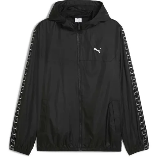 Puma ESSENTIALS TAPE WINBREAKER Pánská bunda, černá, velikost