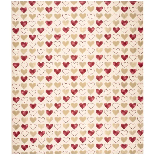 Home Elements Ubrus Srdcový motiv, 120 x 140 cm, 120 x 140 cm