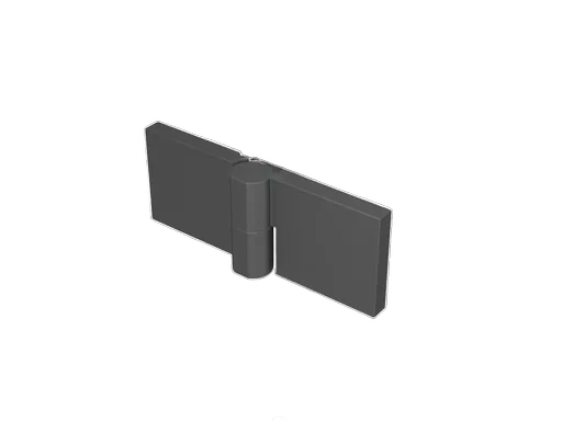 MEXEN LUNAR pant levý /2 kusy/, grafit metal 830-05-95-L