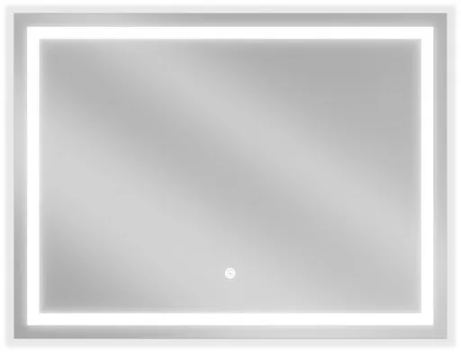 MEXEN Miko zrcadlo s osvětlením 80 x 60, LED 600 9819-080-060-611-00