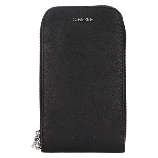 Dámská kabelka na mobil a doklady Calvin Klein Milea - černá