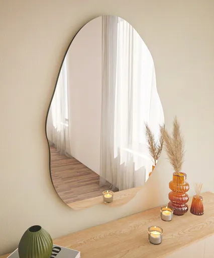 Zrcadlo Ohho - Black