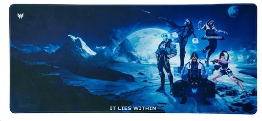 ACER Predator Gaming Mousepad XXL, podložka pod myš a klávesnici, spodní gumová protiskluzová vrstva