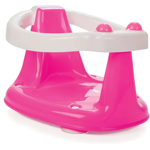Sedátko hrací do vany růžové