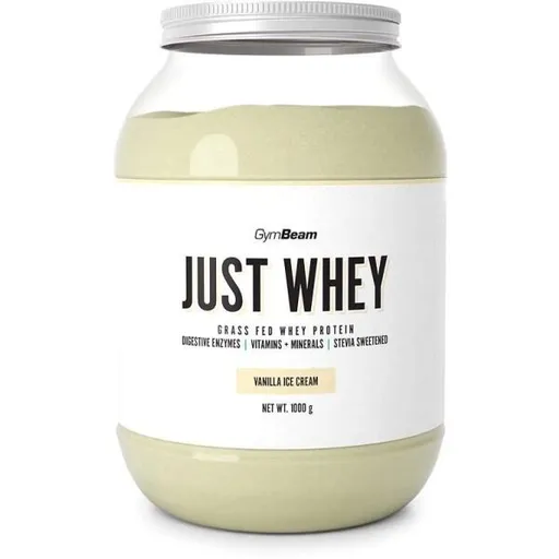 GymBeam JUST WHEY 1000 G VANILKOVÁ ZMRZLINA Protein, , velikost 1 KG