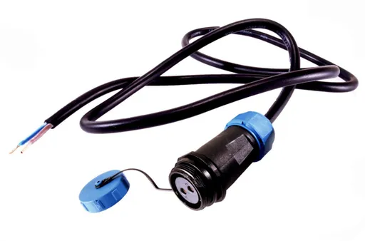 Light Impressions Deko-Light Weipu HQ 12/24/48V přívodní kabel 2-pólový kabelový systém5000 mm 940039