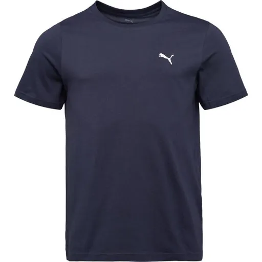 Puma ESSENTIALS SMALL LOGO TEE Pánské triko, tmavě modrá, velikost