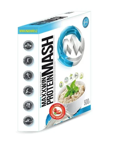 MAXXWIN Protein MASH jahoda 500 g